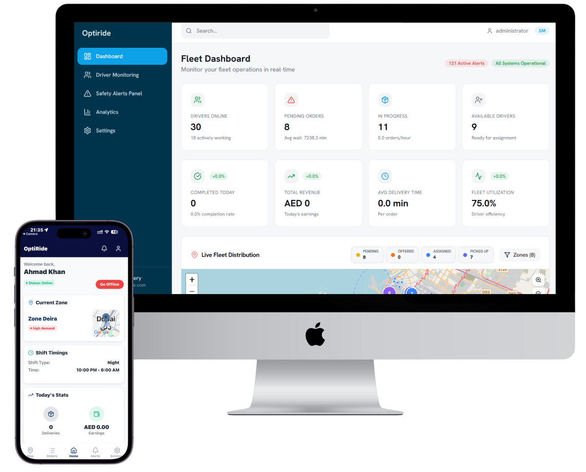 OptiRide System Preview